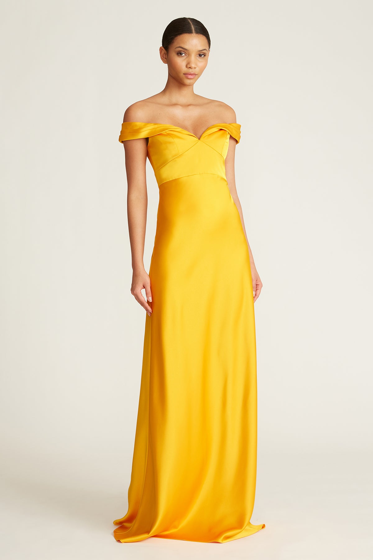 Theia - Arya Off The Shoulder Gown ...